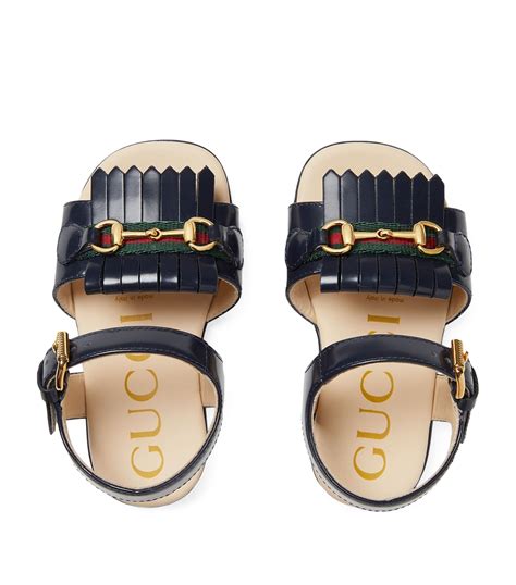 gucci sandals baby|brand new kids gucci sandals.